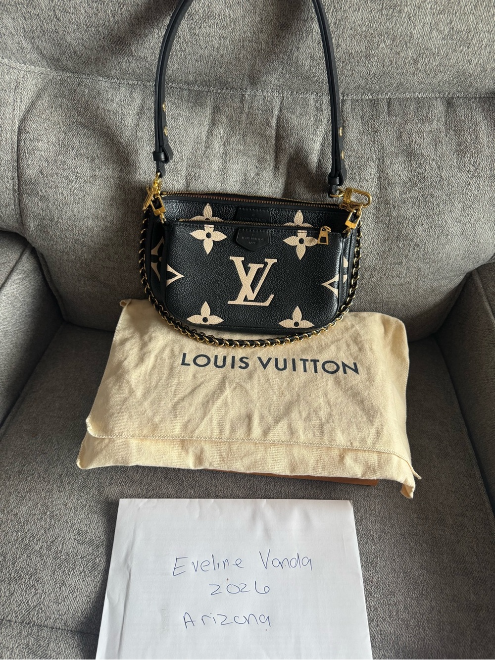 Louis Vuitton Multi Pochette Bi-Color